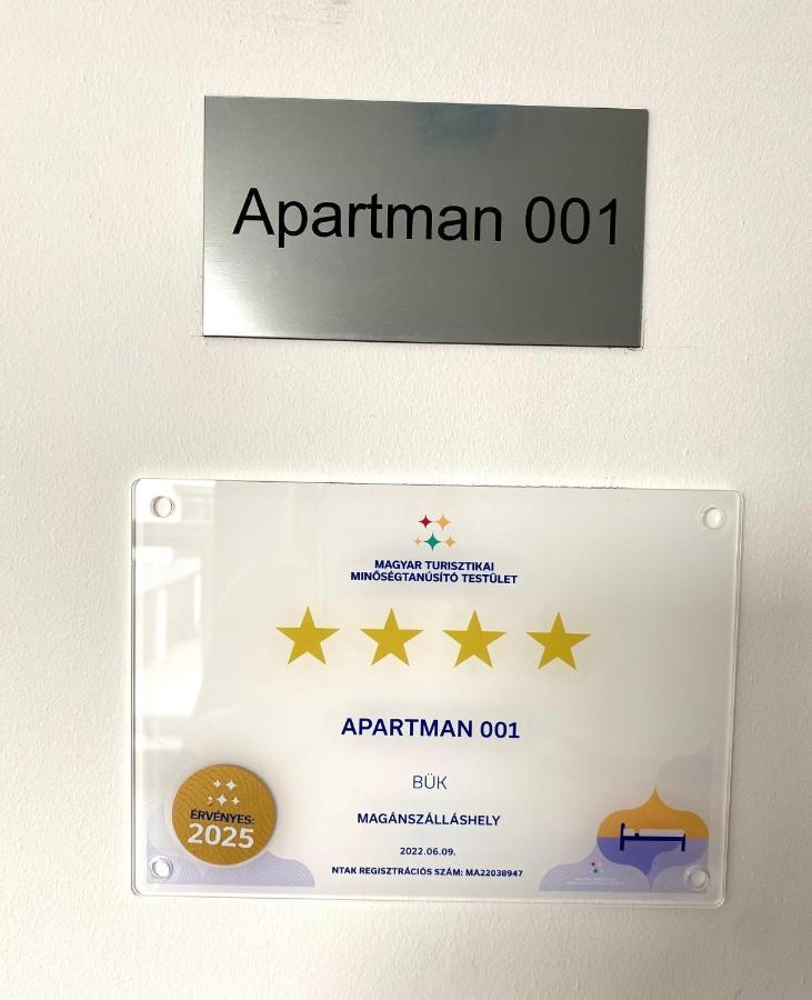 Apartman 001 Bük Екстериор снимка